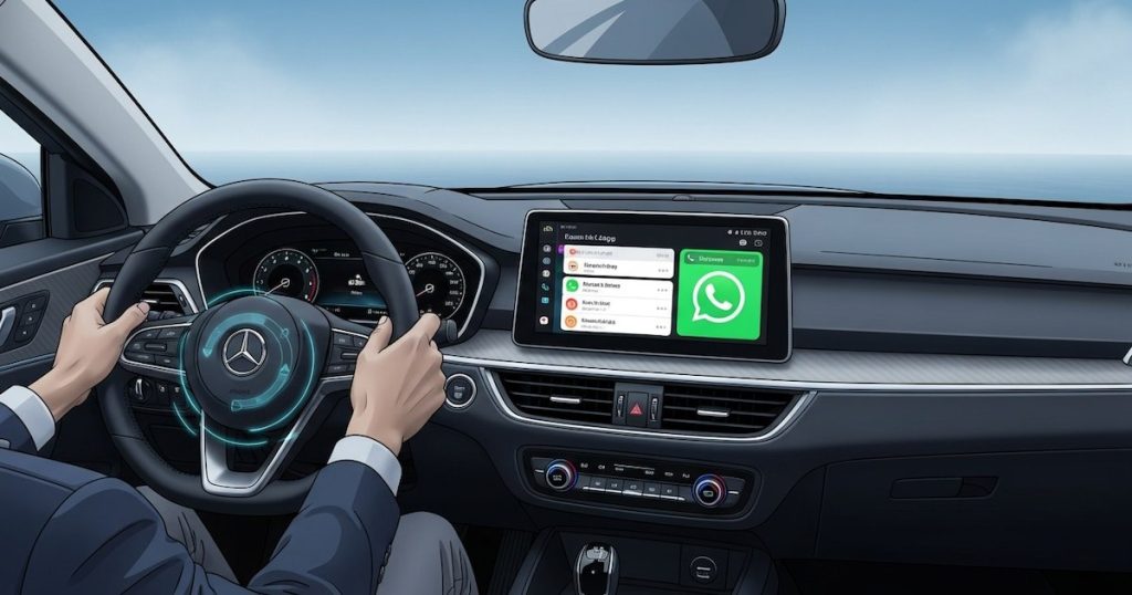 WhatsApp na CarPlay zmienia zasady gry: Koniec z uciążliwym dyktowaniem wiadomości