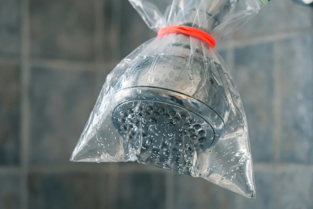 Prysznic odzyska moc w 60 minut. Wypróbuj trik z woreczkiem i pożegnaj kamień na dobre