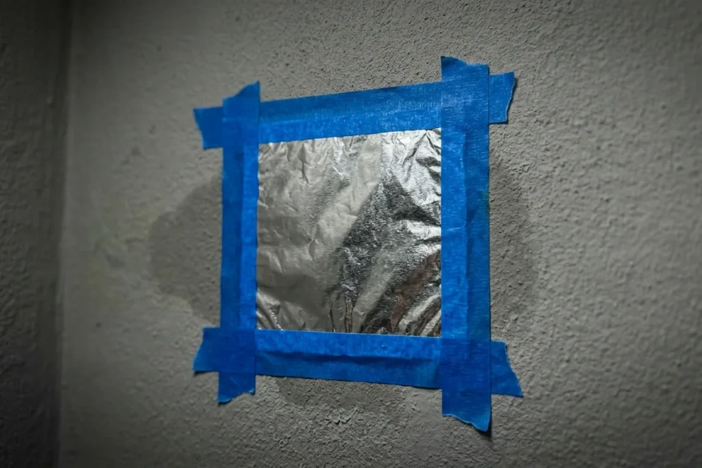 Przyklej folię aluminiową do ściany. Ten trik architektów w 24 godziny ujawni prawdę o wilgoci w Twoim domu